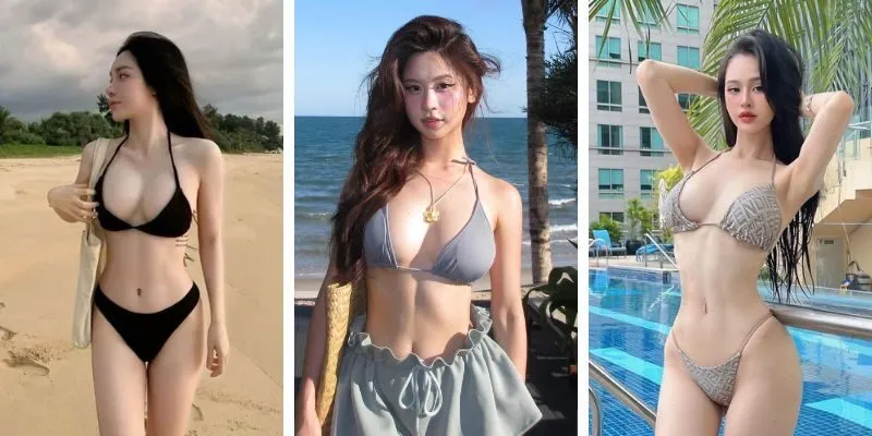 Top 10 Ảnh Gái Xinh Mặc Bikini Gây Bão Mạng Xã Hội