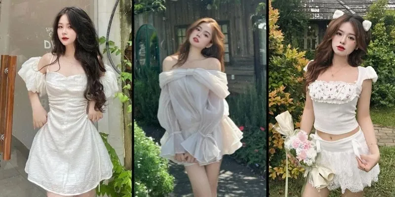 Mỹ Dung - Gái xinh mặc váy ngắn